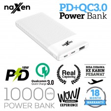 Power Bank Naxen 10.000 mAh ZEN QC 3.0 Power Delivery